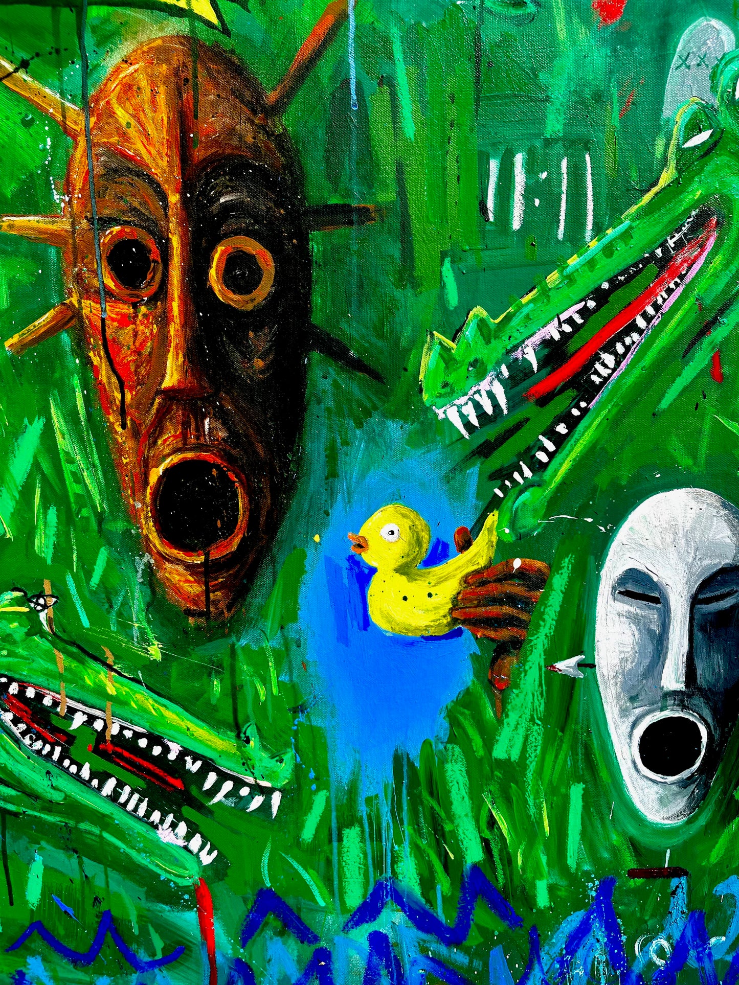 Tiki Original Painting