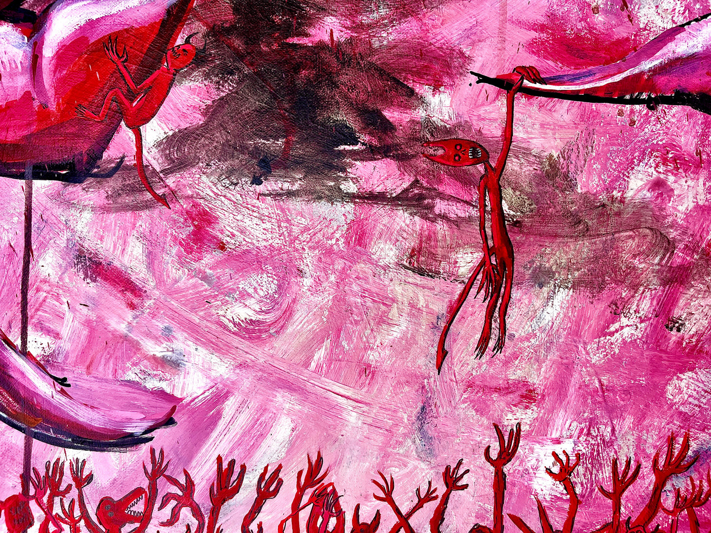 Burnout Original Painting