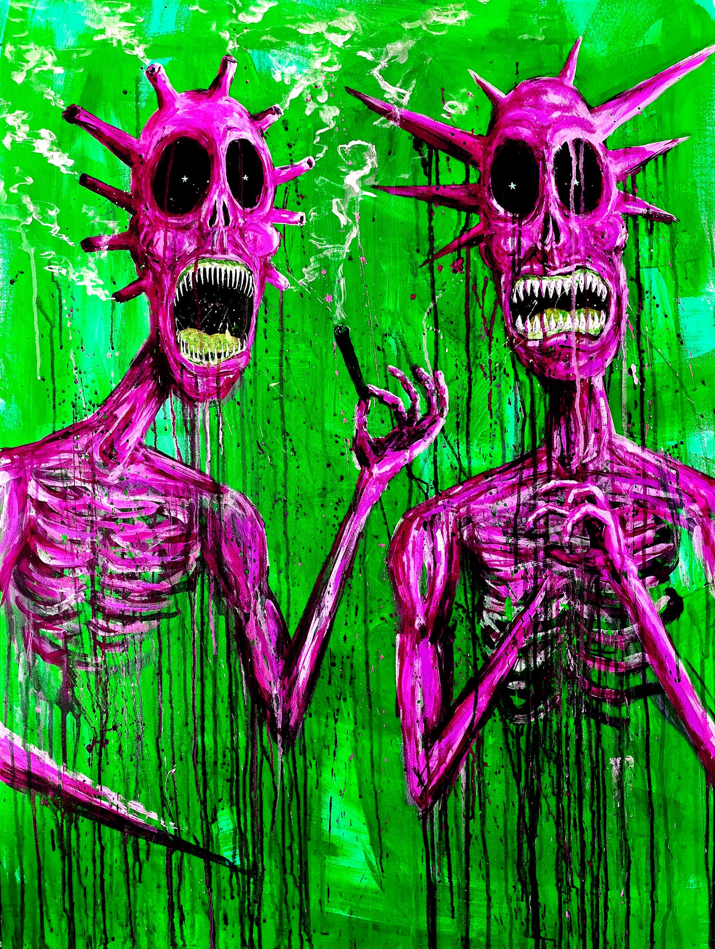 Chimney Head Print