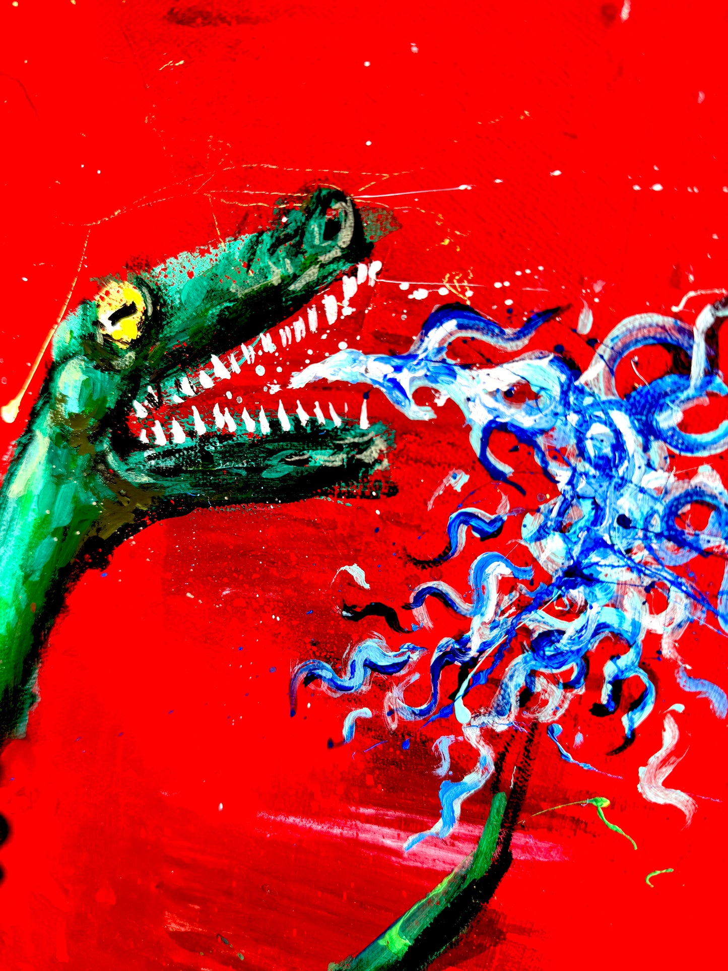 Hydra Original Painting