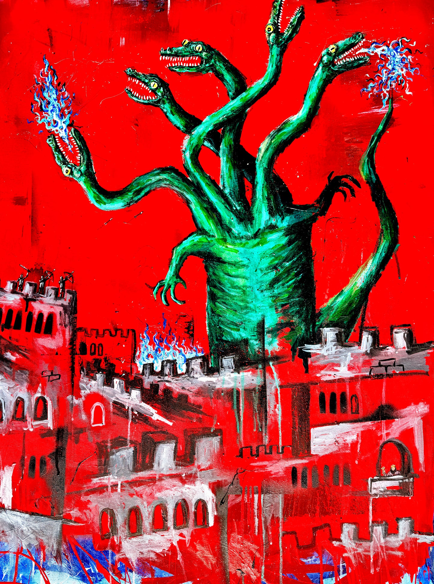Hydra Original Painting