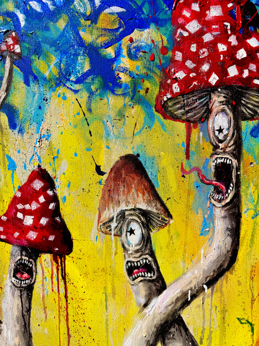 Psilocybin Original Painting