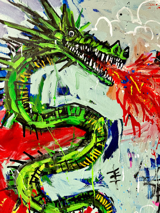 Fork Original Painting