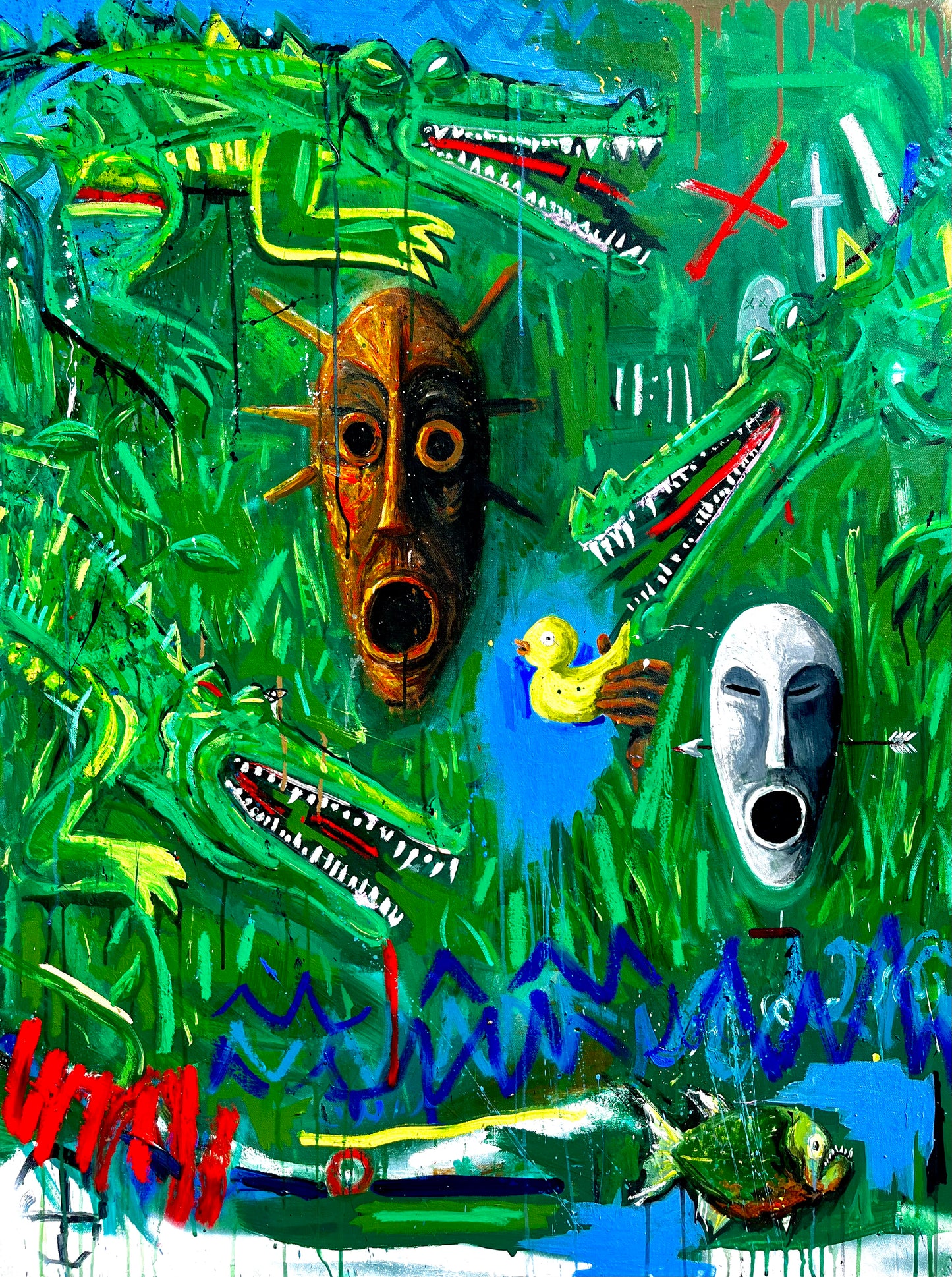 Tiki Original Painting