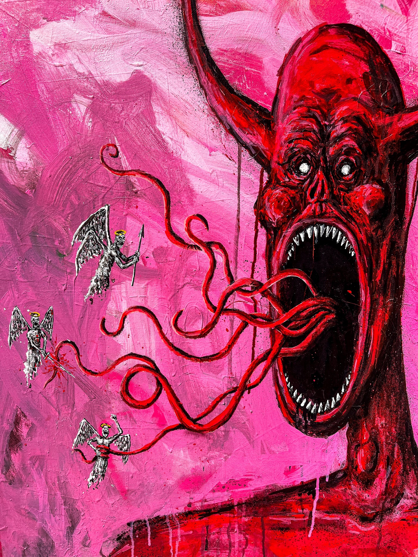 Tentacles Original Painting