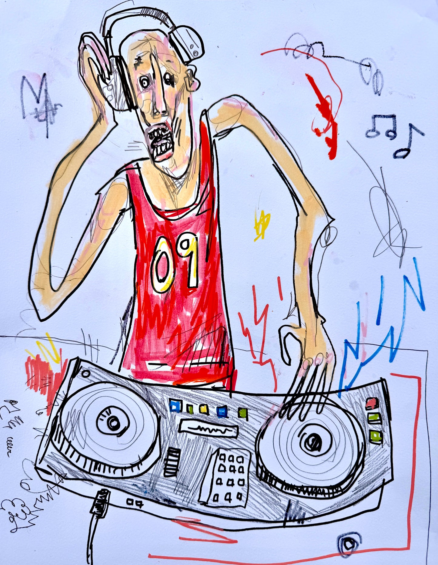 Dj Drawing 2