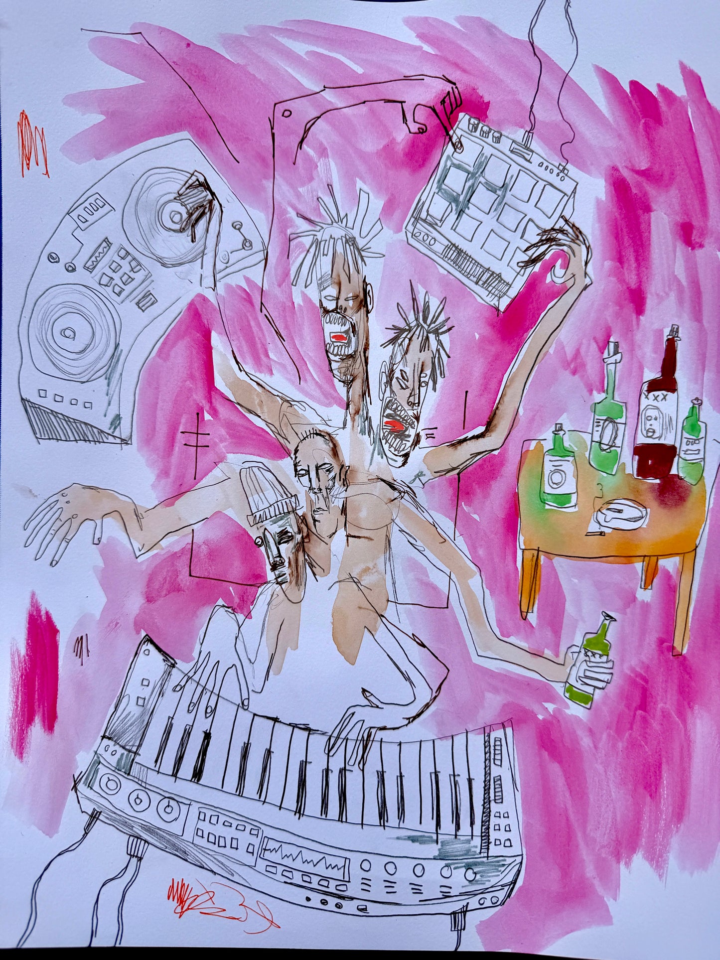 Dj Drawing 3