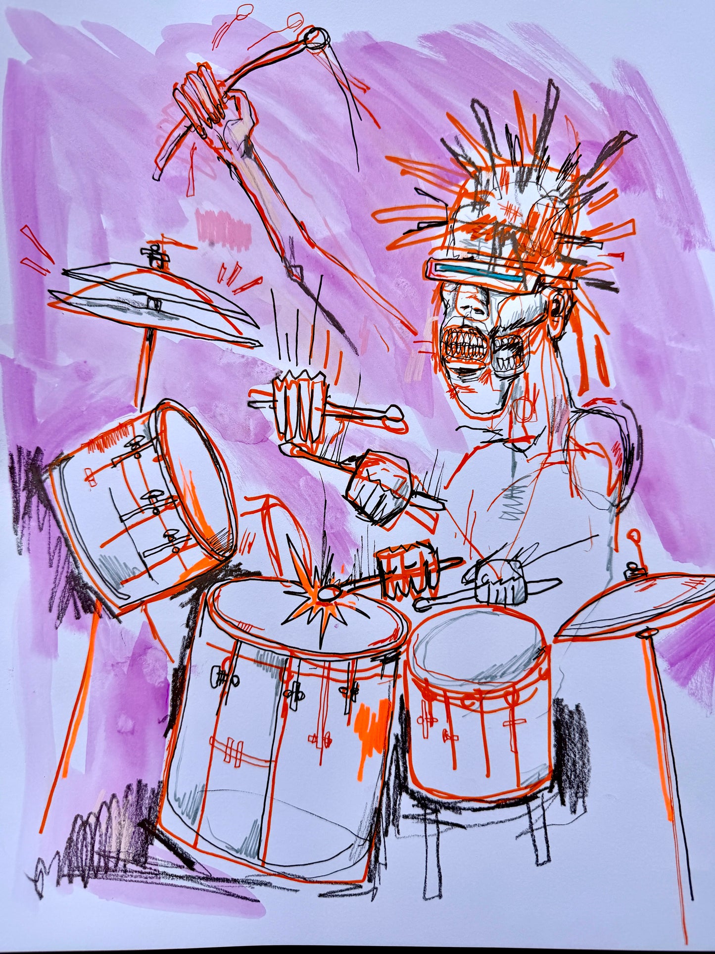 Dj Drawing 6