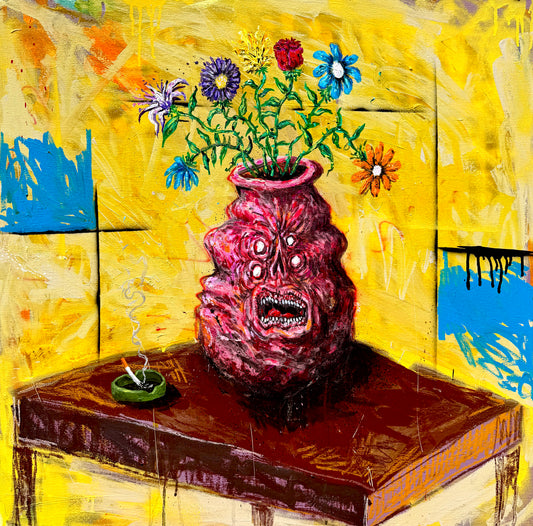 Vase Original Painting