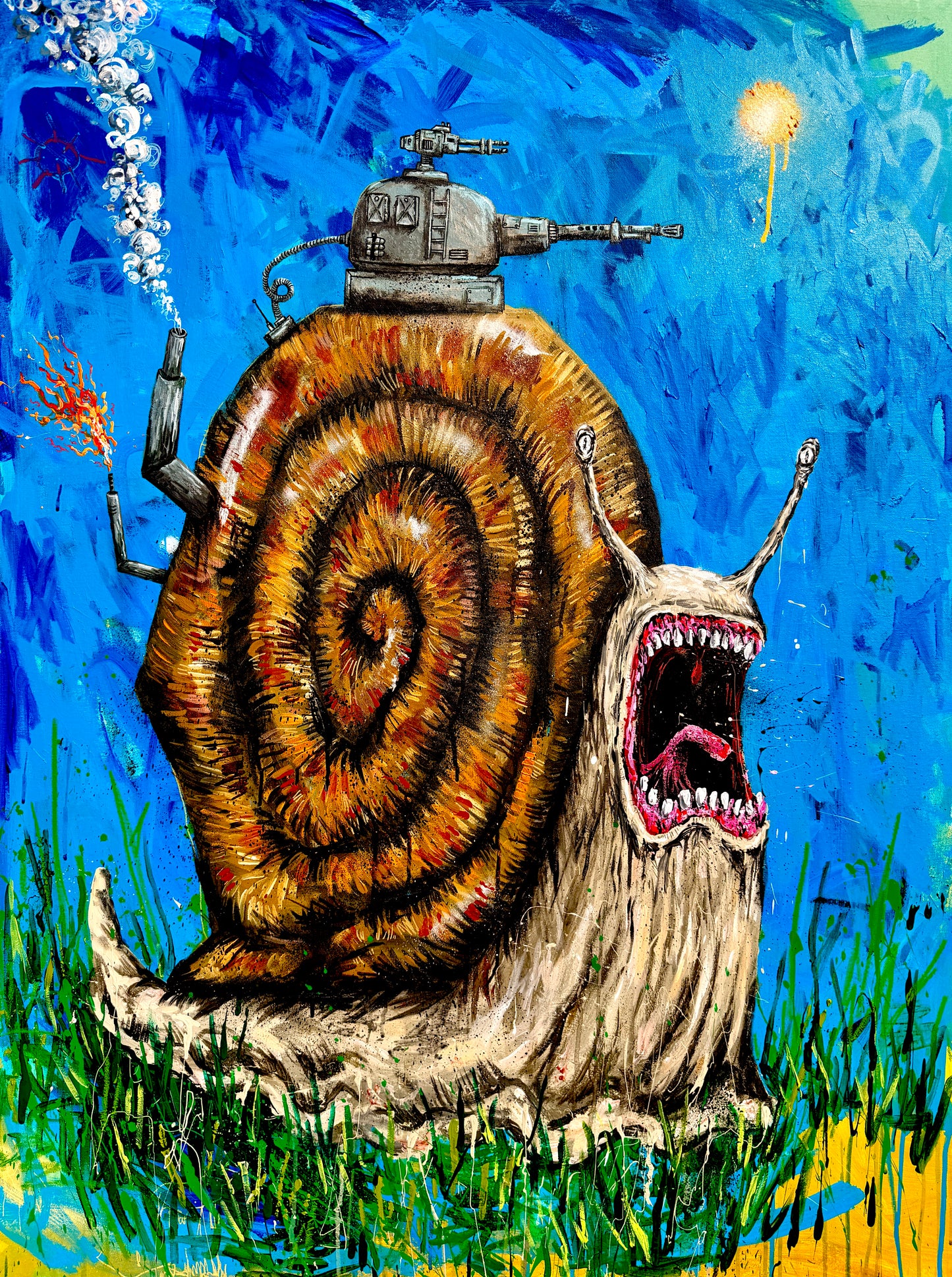 Snail Tank Print