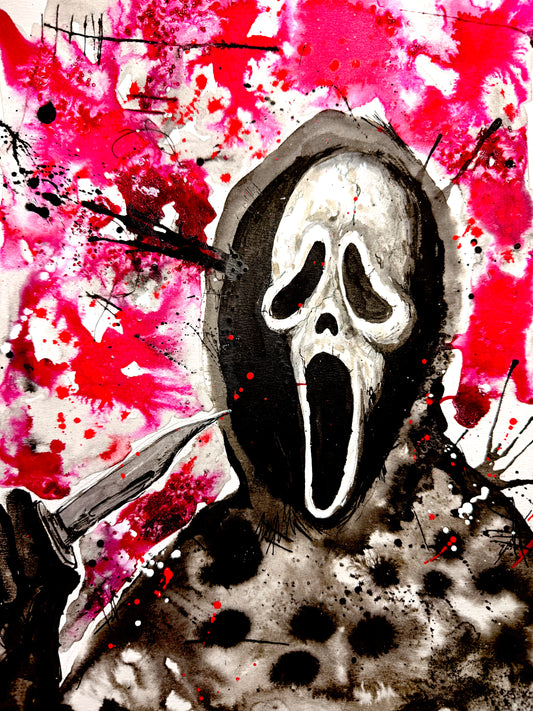 Ghostface Original Painting